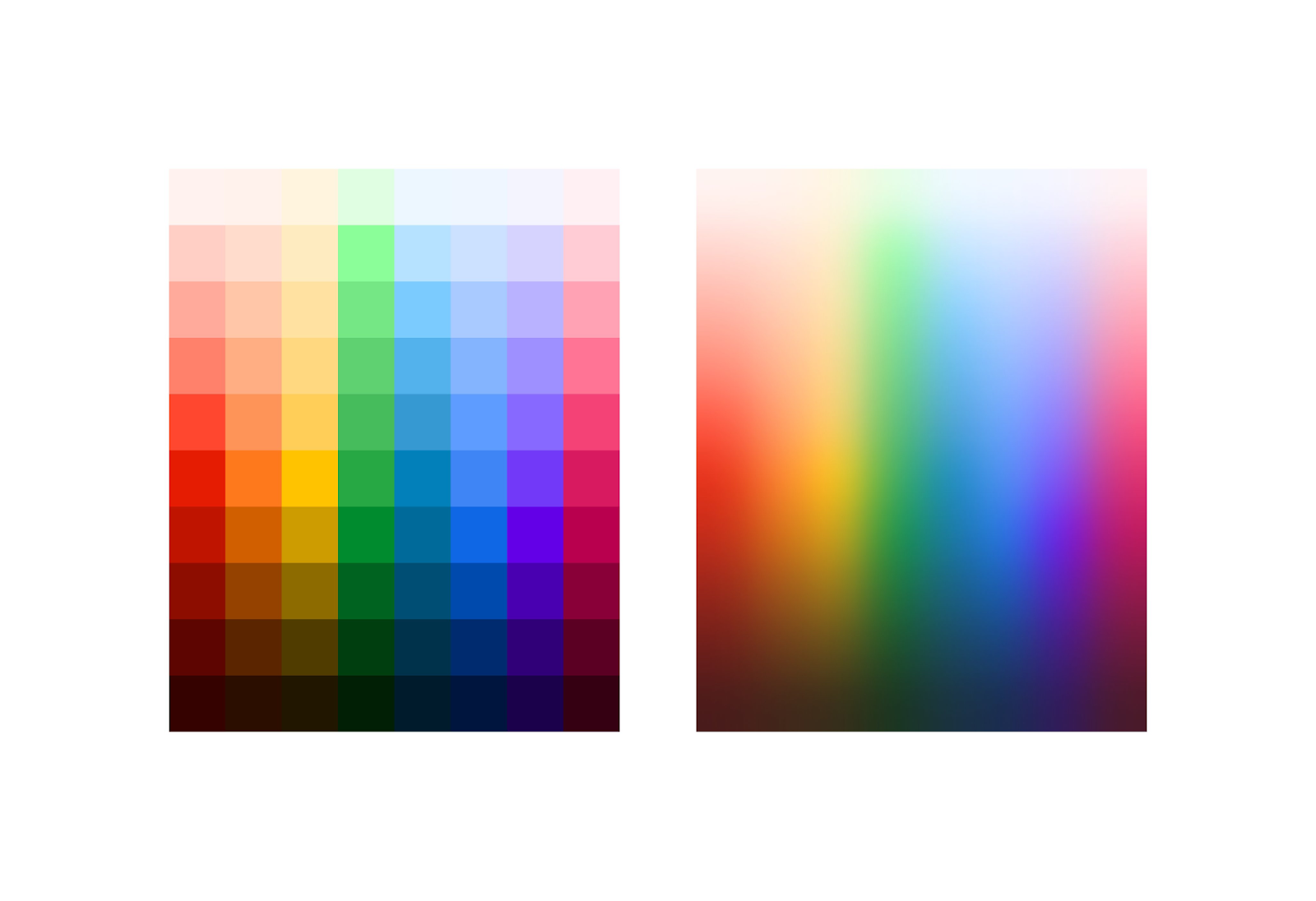 Screenshot of the new Tuist palette